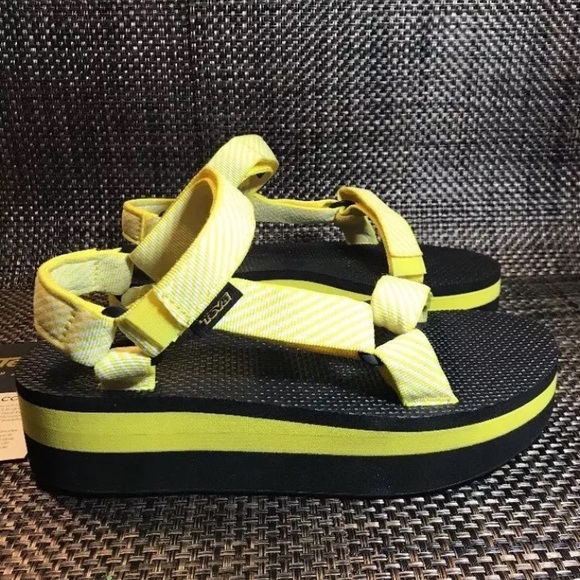 yellow platform tevas